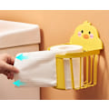 Miniatyrbilde 2 av 5: Liten gul and papirhåndkleboks ubrendet klistremerke papp ekstra