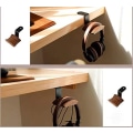 Miniatyrbilde 2 av 5: 1 stk. headset-holder (WALNUT-Z), hodetelefonstativ, hodetelefonholder, hodetelefonveggfeste