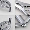 Miniatyrbilde 3 av 5: Dyrekastrerings-tang i stål, Pigtail-klippetang, kastrering