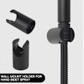 Miniatyrbillede 5 af 5: Toiletspray Bidet Spray 150 cm, Sort