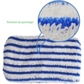 Miniatyrbilde 3 av 5: 4 erstatningsmikrofiberkluter designet for ROWENTA Clean & Stea
