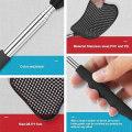 Pikkukuva 3 / 4: Retractable Fly Swatter (Musta+Punainen), Retractable Fly Swatter, Kestävä ja Tukeva Teleskooppikahva, Kevyt Manuaalinen Tuholaistorjunta