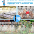 Miniatyrbilde 4 av 5: 15M Utendørs Terrasse Mist Maker, Misting System Misting Cooling Sy