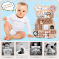 Miniatyrbilde 5 av 5: Travel Busy Board Montessori Aktivitetsbrett Sensorisk Aktivitetsbrett Woode