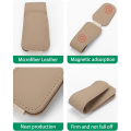 Pikkukuva 4 / 5: 1 kpl Auton lasiteline, Beige, Nahkainen Auton aurinkolipan lasiteline