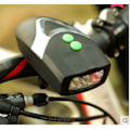 Miniatyrbild 5 av 5: Cykelcykellampa Universal Front Head Light Cykellampa + Elec