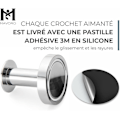 Miniatyrbilde 3 av 5: Magnetisk klesstativ for å henge frakker og vesker, 4 ekstremt sterke
