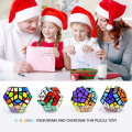 Miniatyrbild 5 av 5: Svart Megaminx 3x3 Speed ​​Cube, Dodekaeder Magic Cube, Speed ​​Cube