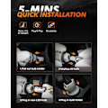 Miniatyrbillede 5 af 5: 2 pak LED-pærer, 912 921 LED-pære baklys T15 LED-baklys