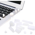 Miniatyrbillede 5 af 5: Bærbar støvdæksel, blødt silikone USB-portdæksel til bærbar computer Anti-D