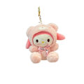Pikkukuva 1 / 3: Pehmoinen avaimenperä kawaii sanrio anime-sarjakuva riipus tarvikkeet cu