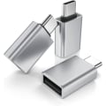 Miniatyrbilde 1 av 5: Sølv - USB C hann til USB 3.0 hunn adapter 3-pakning, Thunderbolt