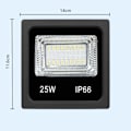 Miniatyrbilde 1 av 4: RGB LED-flomlys 25W utendørs RGBW-farge Bluetooth APP-fjernkontroll C