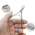 Miniatyrbild 2 av 5: Silver nagelbandssats - nagelsax och nagelbandspusher