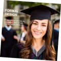 Miniatyrbilde 5 av 5: Gradueringskjole Svart Lue Frynser Svart Dress Svart Abaya College