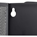 Miniatyrbilde 3 av 5: Svart nett magasinholder avisstativ magasiner dokumentstativ metall A4