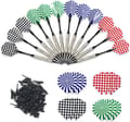 Plastspets Dart, 12 st Soft Tip Dartset med 100 st Spetsar Ersättning