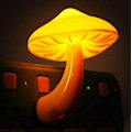 Miniatyrbilde 4 av 5: Set med 2 nattlys, soppnattlampe, nattlampe for voksne
