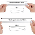Miniatyrbillede 3 af 5: Elastisk spænder, elastisk bungee, 30 stk. presenningspænder