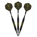 Miniatyrbillede 3 af 3: Dart pile med plastikspids 3 stk. 6 gummiring 3 pile med vinger til El