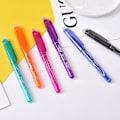 Miniatyrbillede 2 af 4: 12 farver sletbare kuglepenne (0,7 mm), sletbare rollerball pen, sletbar gelblækpen, kuglepenne med viskelæder til børn, voksne, skole, kontor, kontorartikler