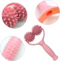 Miniatyrbillede 4 af 5: Massagerulle til cellulite (Pink) Massagerulle med håndtag Ma