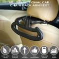 Miniatyrbillede 3 af 5: Auto Tablet Holder Bil Tablet Holder Foldbar Bærbar Computer Bord Styring