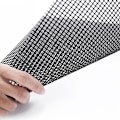 Miniatyrbilde 5 av 5: 4-delt grill, grillnett, gjenbrukbar og kuttbar grillmatte, non-stick glassfiber grillnett grillmatte for utendørs - 40x33cm