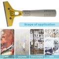 Miniatyrbilde 4 av 5: Industriell skrape med 10 blader, Plancha-skrape for tapet, W