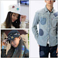 Miniatyrbilde 3 av 4: Anpro 30stk Denim Patches Blå Oval Stryke-på Stoff Patch, Klær