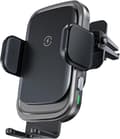 Trådløs billader, 15W automatisk fastspenningsbillader, luftventilfeste for iPhone 8 og nyere