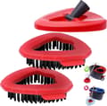 Skrubbebørste, 2x, & Roterende Moppehoved, 1x, Erstatning for O Cedar & Vileda EasyWring