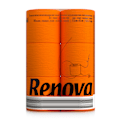 Miniatyrbilde 1 av 4: Oransje Toalettpapir Renova Duftende 16.1M 3-Lags 140 Ark 6 Ruller oransje