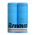 Miniatyrbild 1 av 5: Blå Renova Toalettpapper Aromatisk 16.1m 3-lager 140 Ark 6 Rullar blå