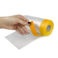 Miniatyrbillede 2 af 10: 4x Stænksikker Malerfolie Med Washi Gold‑Tejp – Speedy Mask 270cm x 17m 270cm/17m