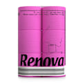 Miniatyrbilde 1 av 4: Rosa Toalettpapir Renova Parfymert 16,1m 3-Lags 140 Ark 6 Ruller rosa