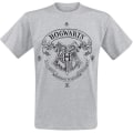 Pikkukuva 1 / 3: Harry Potter - Hogwarts One Colour  T-Paita Grey M