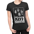 Miniatyrbild 1 av 4: Kiss - Concert Poster Girlie  T-Shirt Black L