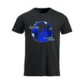 Miniatyrbilde 1 av 4: David Bowie Aladdin sane  New Blue T-Skjorter Black XL