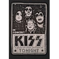 Miniatyrbillede 3 af 3: Kiss - Concert poster Sweatshirt Black M