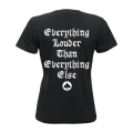 Miniatyrbilde 2 av 4: Motörhead England (lady) T-Skjorter. Kvinner Black S