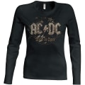 Pikkukuva 1 / 2: AC/DC Rock or bust Naisten Pitkähihainen T-Paita Black L