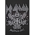 Miniatyrbilde 1 av 4: Def Leppard - Sheffield 1980 T-Skjorter Black L