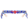 Pikkukuva 1 / 2: Def Leppard - Union JackÂ´s Kaulahuivi Multicolor one size