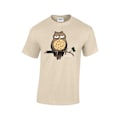 Miniatyrbillede 1 af 4: Bad Nature Owl  T-Shirt Sand XL