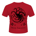 Pikkukuva 1 / 4: Game Of Thrones House Of Targaryen  T-Paita Red L