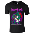 Miniatyrbilde 1 av 4: Deep Purple-Battle Rages on Kid  Barn T-Skjorter Black 128