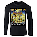 Miniatyrbillede 1 af 3: Iron Maiden Powerslave langærmet t-shirt Black XL