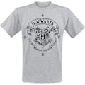 Miniatyrbilde 3 av 3: Harry Potter - Hogwarts One Colour T-Skjorter Grey M