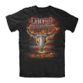 Miniatyrbild 1 av 3: Lynyrd Skynyrd - Flaming Skull  T-Shirt Black L